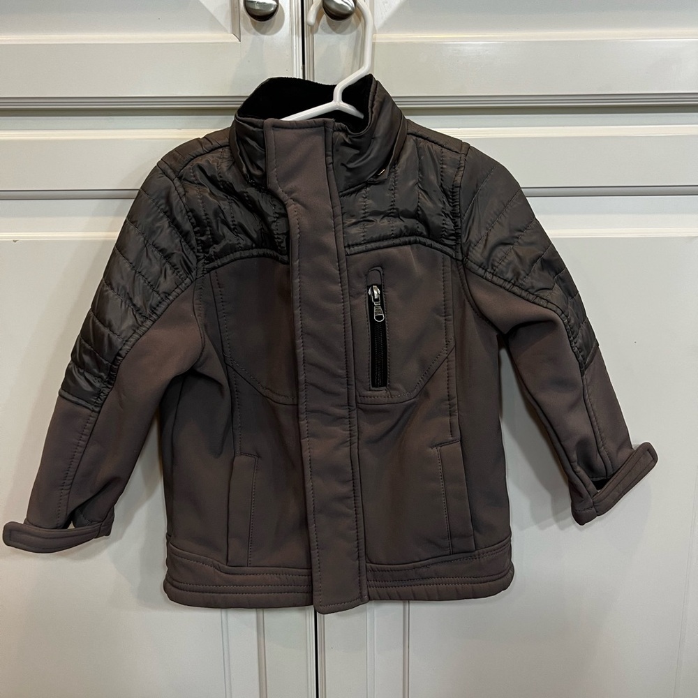 Urban Republic Kids Gray Zipper/Velcro Jacket